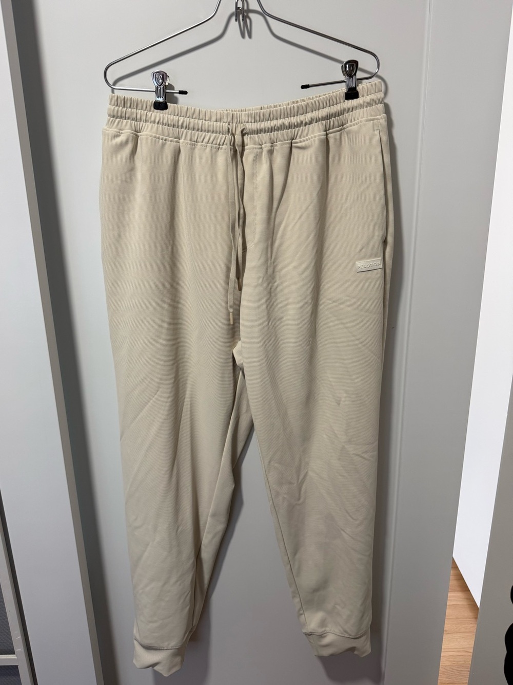 Peloton Cream Drawstring Joggers